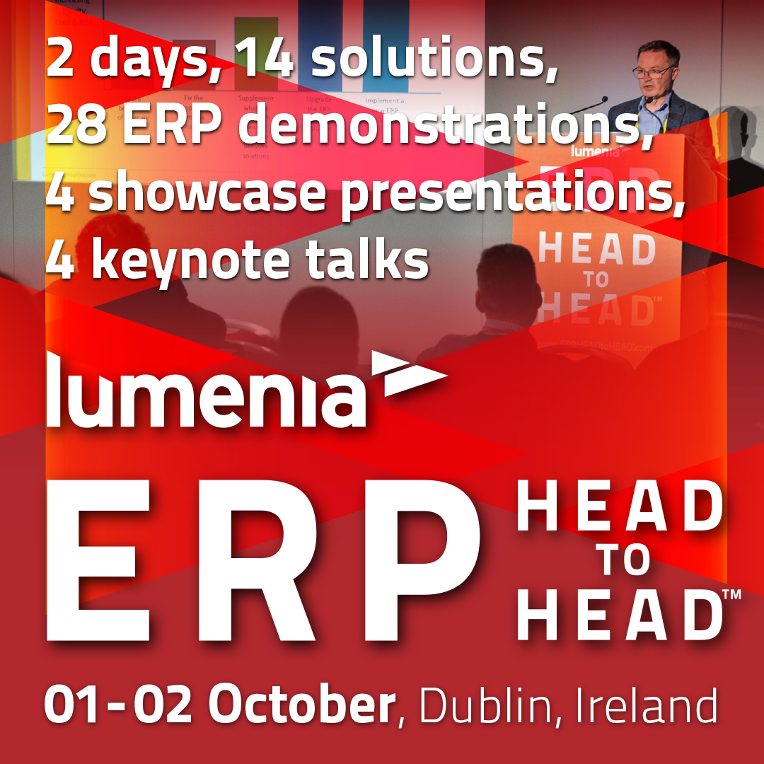 Why Attend the ERP HEADtoHEAD event in Dublin