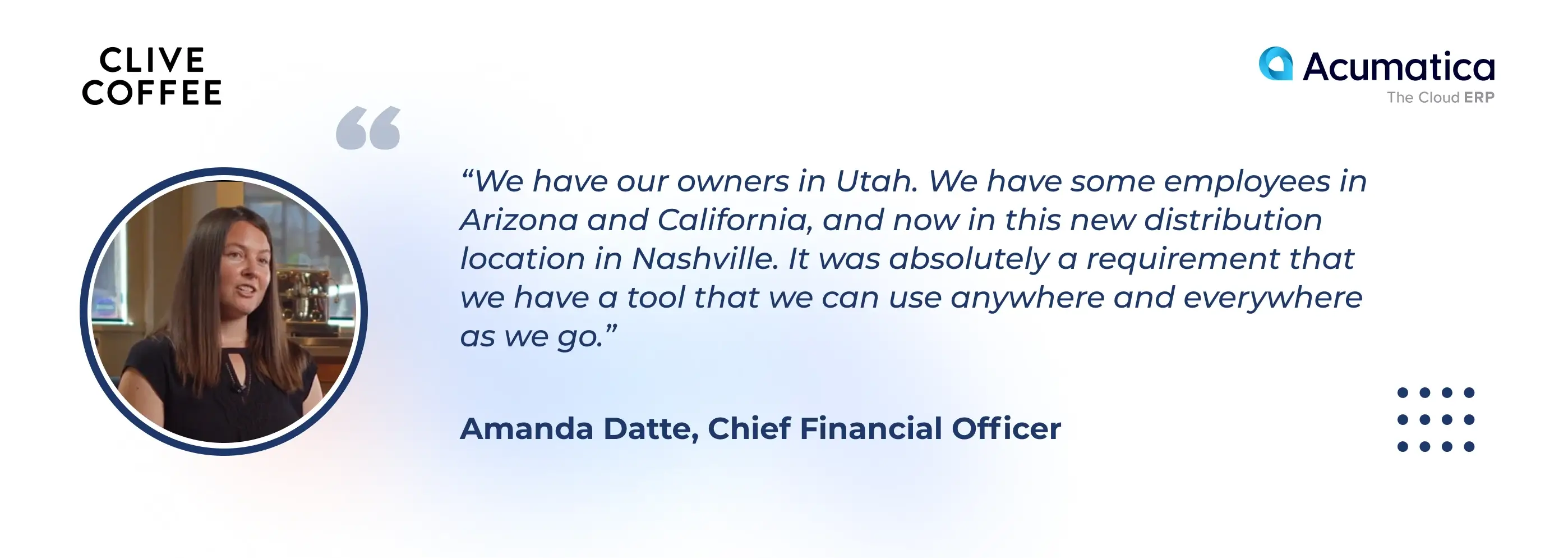 Real-time financial data with Acumatica