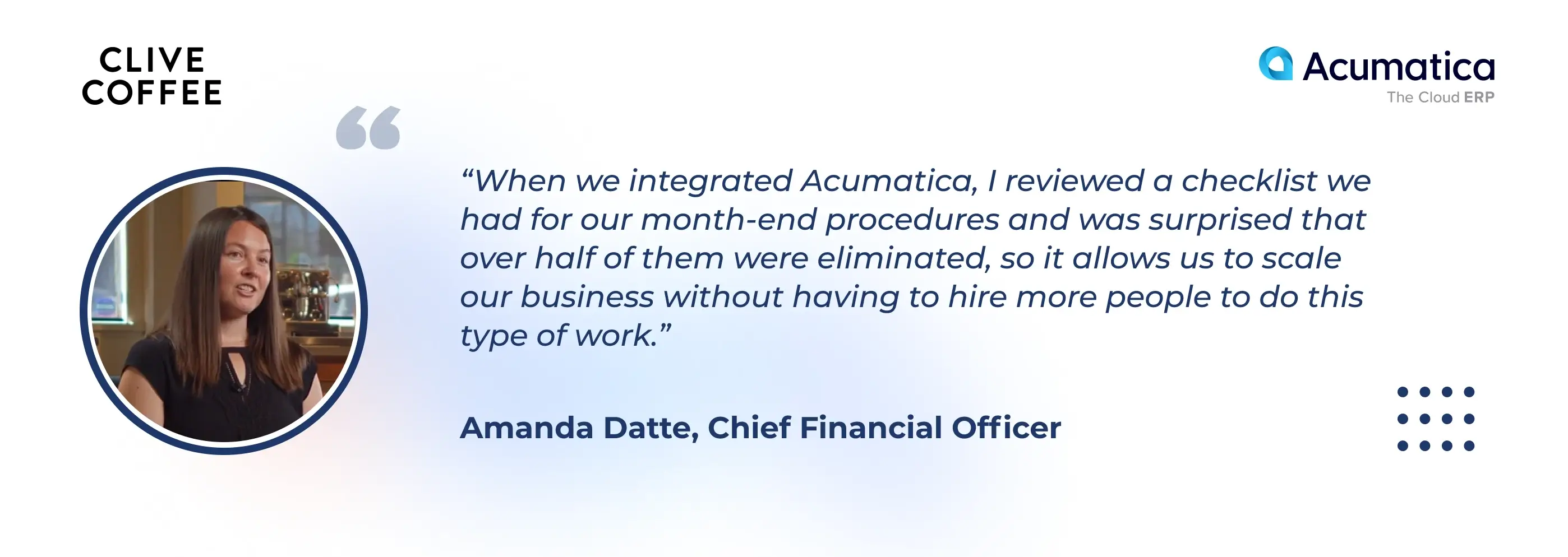 Streamlined financial processes with Acumatica