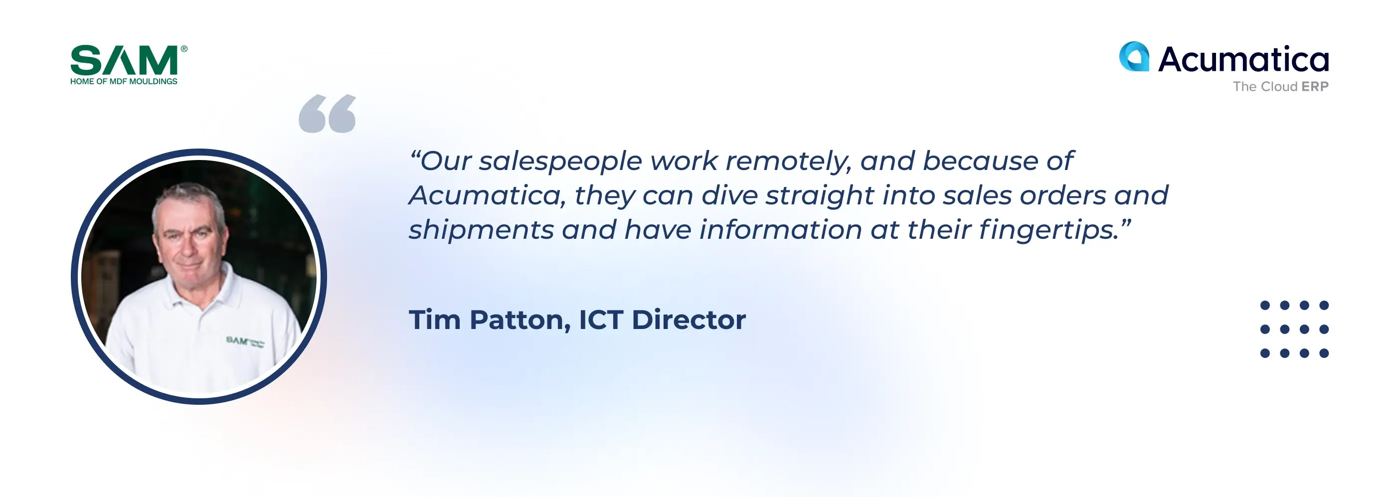 Enhanced customer service with Acumatica