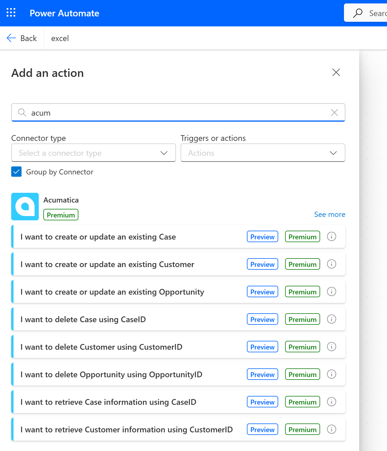 Power Automate and Acumatica connection 