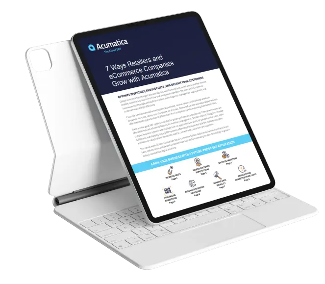 Unleash Retail and eCommerce Success: Discover the 7 Growth Strategies with Acumatica Cloud ERP